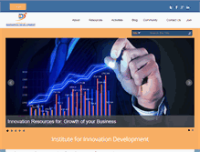 Tablet Screenshot of innovationdevelopment.org